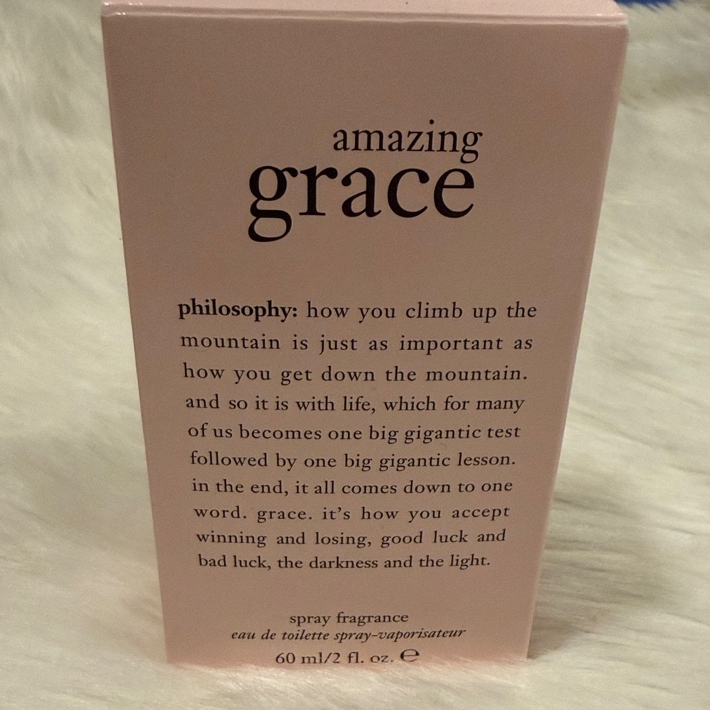 Philosophy Amazing Grace Eau De Parfum Fragrance Spray Box 60 ml/ 2 fl oz New